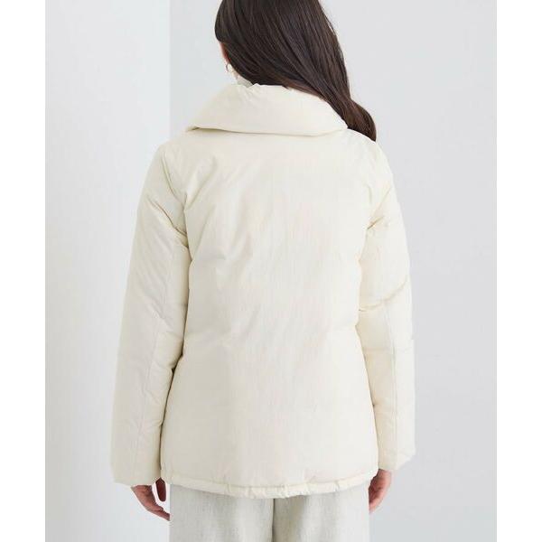 INDIVI / インディヴィ 【撥水／洗える／デザイン衿】ステッチレス ショートダウンコート_17