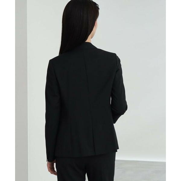 【新品】INDIVI インディヴィ 定番黒テーラードジャケット INDIVI / インディヴィ ツイルダブル テーラードジャケット
