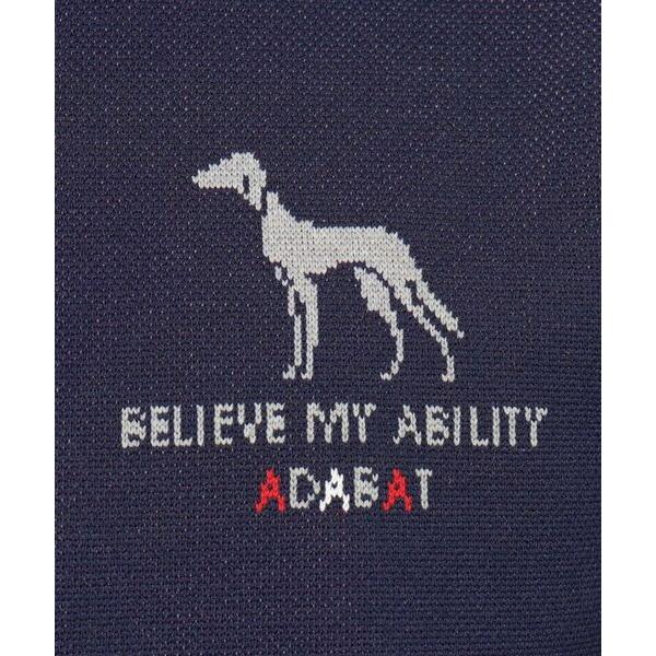 【新品】adabat ウォッシャブル素材 サルーキジャカードニット adabat｜ウォッシャブル素材 サルーキジャカードニット | Rakuten
