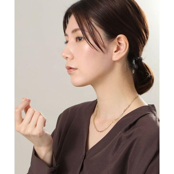 COCOSHNIK / ココシュニック K18中空イタリアングメット ネックレスS_10