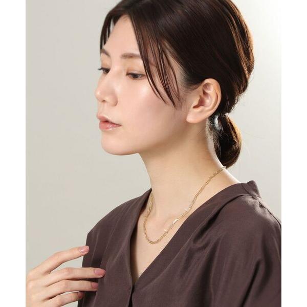 COCOSHNIK / ココシュニック K18中空イタリアングメット ネックレスS_11