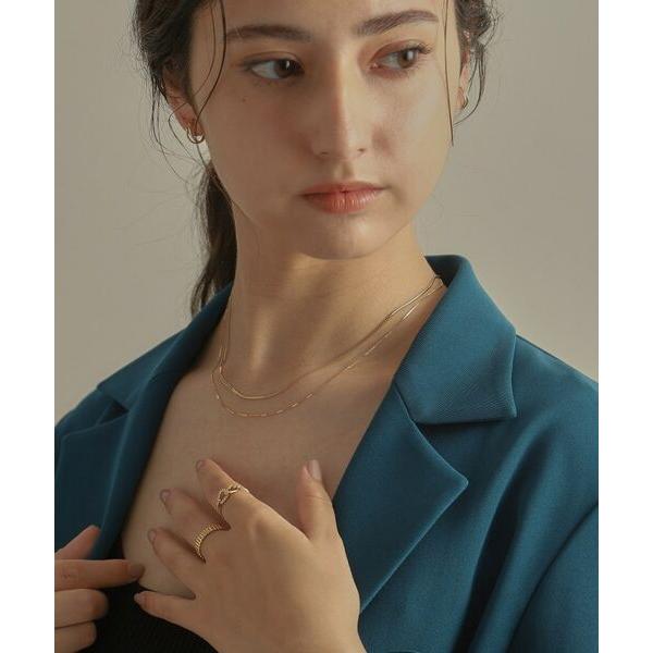 COCOSHNIK / ココシュニック K10ベネフラット×ベネレイヤード ネックレスの画像