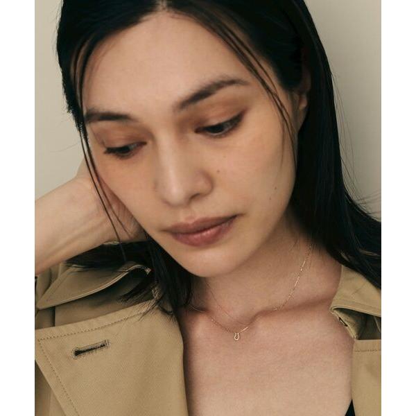 COCOSHNIK / ココシュニック K18ダイヤモンド ニュアンス馬蹄モチーフ ネックレス小の画像
