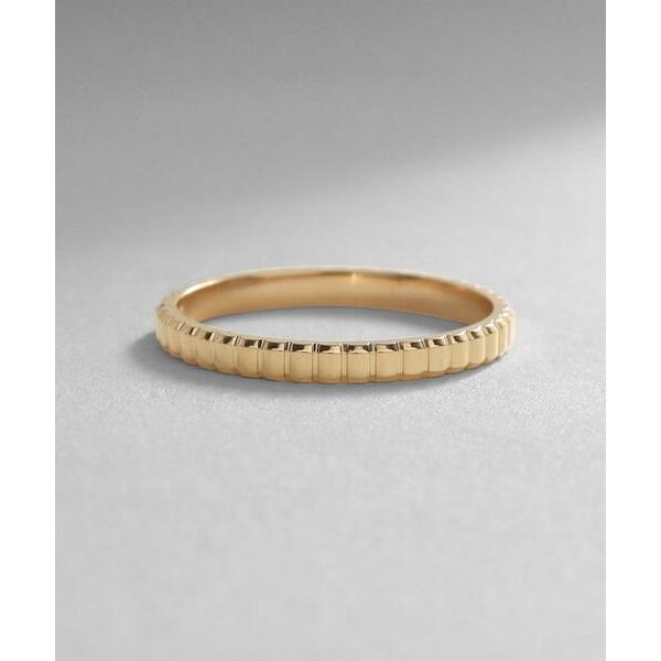 COCOSHNIK / ココシュニック K10ガドルーンカット リング細