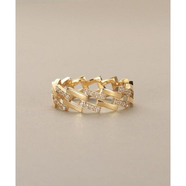 COCOSHNIK（ココシュニック） K10ダイヤモンド ダブルダイアゴナル