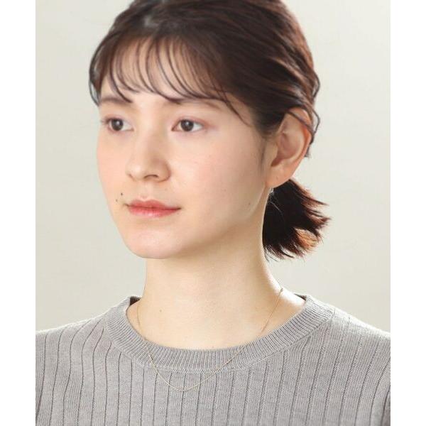 美品【完売】COCOSHNIK K10カットビーズステーション ロングネックレス K10カットビーズステーション ロングネックレス （ネックレス