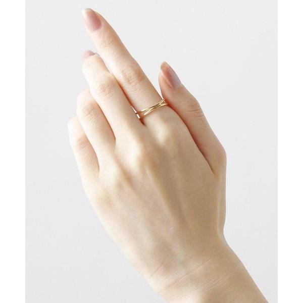 大人気 COCOSHNIK / ココシュニック ダイヤモンド　クロッシングライン　リング 【JSB7144502743】(25806円)