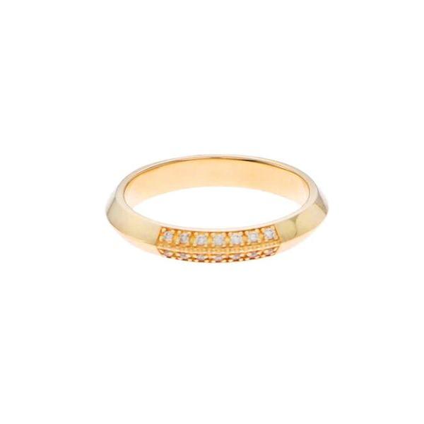 COCOSHNIK（ココシュニック） ◇K10ダイヤモンド しのぎ ピンキー