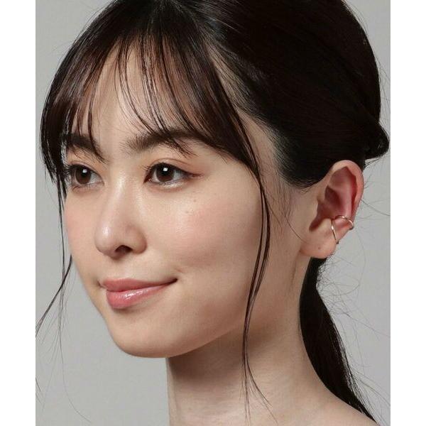 2025，大人気 COCOSHNIK ココシュニック ダブルフープ イヤーカフ 片耳用