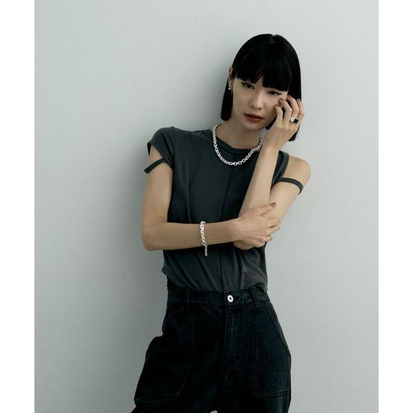 COCOSHNIK ONKITSCH / ココシュニックオンキッチュ シルバー オニキス バフトップカットリング_6