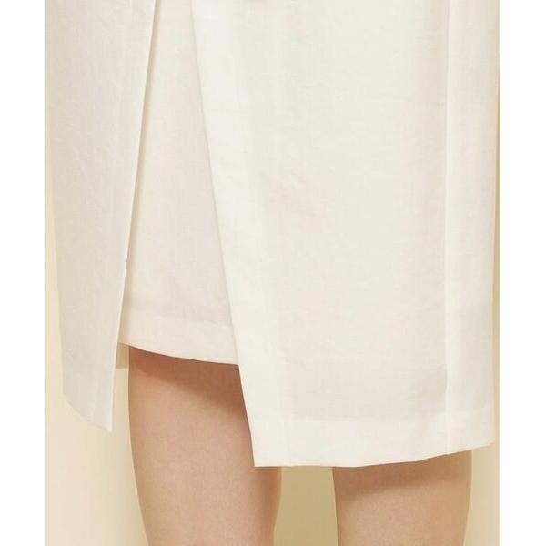 COUP DE CHANCE / クードシャンス 【洗える】女性らしい美しさを演出する ラップデザインのタイトスカート｜selectsquare｜21