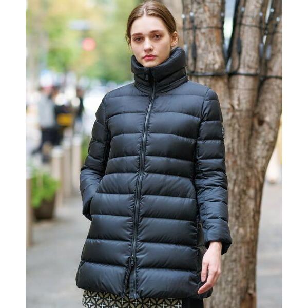 ゆうゆう様DRESSTERIOR ドレステリアノーカラーライトダウンジャケット 送料無料】ホワイトグースライトダウン（2002547761