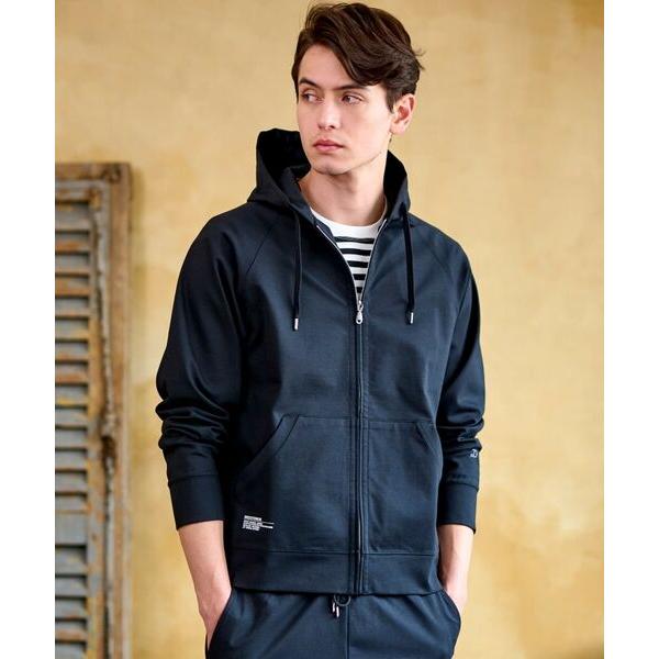 ドレステリア（DRESSTERIOR）/【セットアップ可】ドライタッチ ハイカウントジップパーカ DRESSTERIOR（ドレステリア） 【セットアップ可】ドライタッチ ハイ