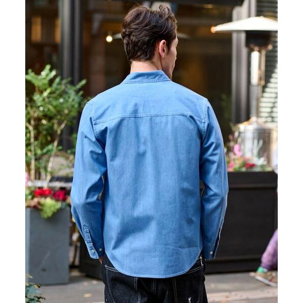 ドレステリア（DRESSTERIOR）/【Safari5月号掲載】ダブルポケット デニムシャツ DRESSTERIOR（ドレステリア） 【Safari5月号掲載】ダブルポケット