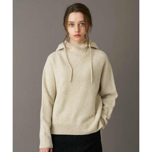 新品タグ付き　DRESSTERIOR ドレステリア　カシミヤブレンドフードニット DRESSTERIOR（ドレステリア） カシミヤブレンドフードニット