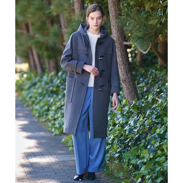 DRESSTERIOR / ドレステリア Superfineリサイクルメルトンダッフルコートの画像