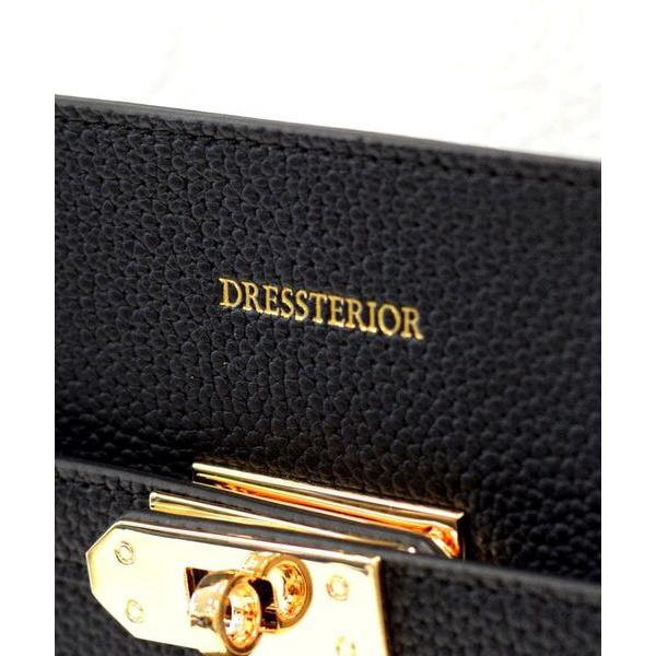 DRESSTERIOR（ドレステリア） ベルトスクエアレザートートバッグ