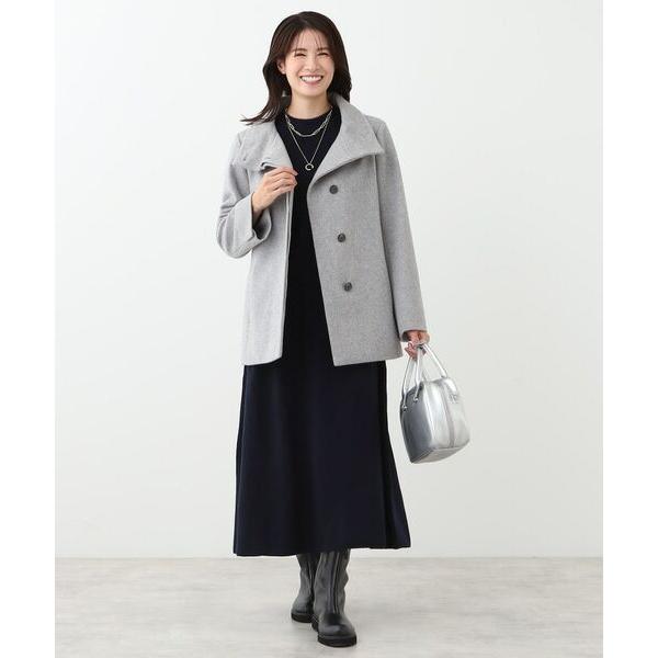 Reflect（リフレクト） 【定番人気】スタンドカラーミドルコート