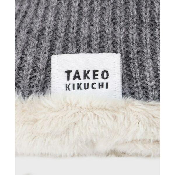 タケオキクチ（TAKEO KIKUCHI）/スエード調ニットコンビ ウォッシャブルグローブ TAKEO KIKUCHI（タケオキクチ） スエード調ニットコンビ