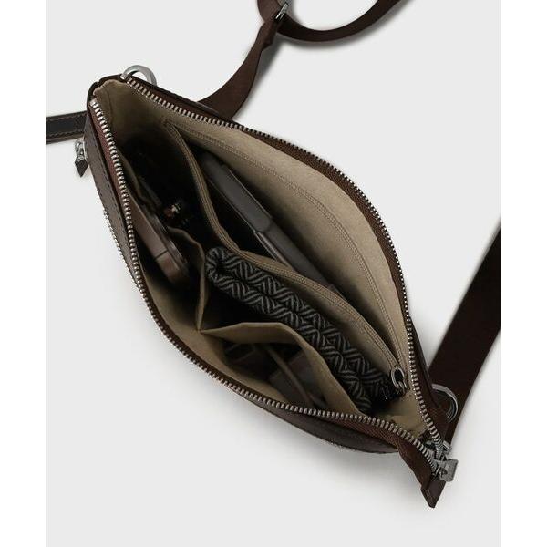 TAKEO KIKUCHI（タケオキクチ） アニリンレザー 2WAYクラッチ