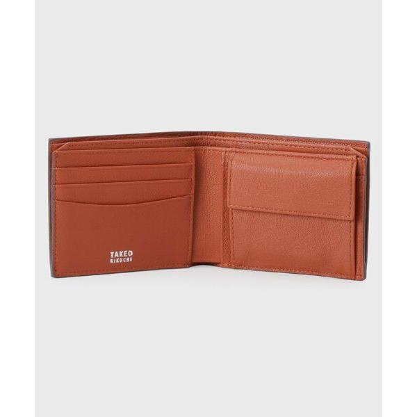 TAKEO KIKUCHI（タケオキクチ） ゴートスキン 2つ折り財布
