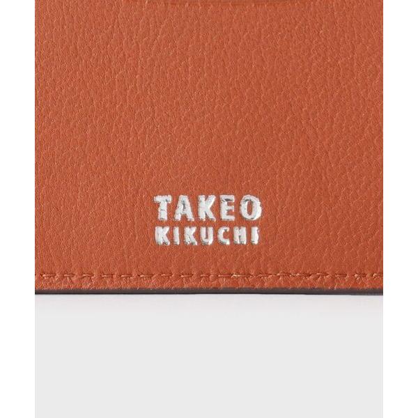 TAKEO KIKUCHI（タケオキクチ） ゴートスキン 2つ折り財布