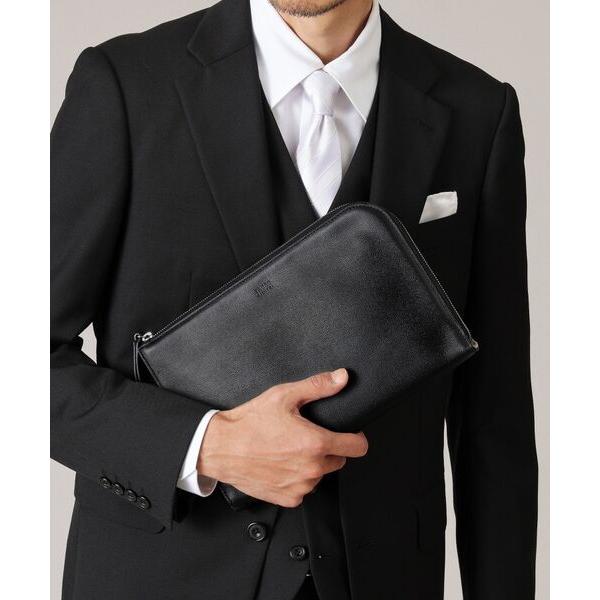 TAKEO KIKUCHI（タケオキクチ） 【冠婚葬祭】無地 サージスーツ/3