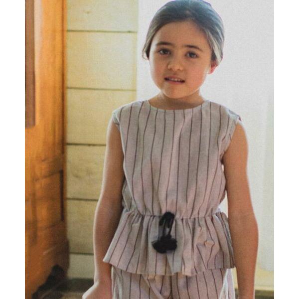 The Shop Tk ザ ショップ ティーケー リネン混ノースリペプラム 人気提案