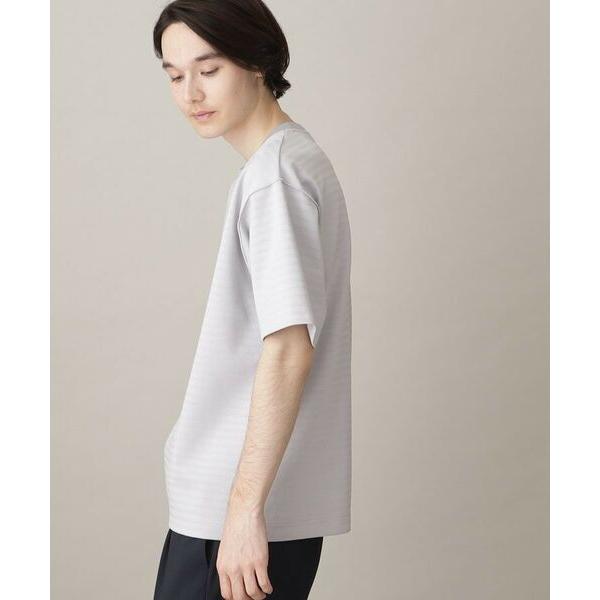 THE SHOP TK / ザ ショップ ティーケー 【ユニセックスでオススメ】ポンチシャドーボーダー半袖Tシャツ｜selectsquare｜15