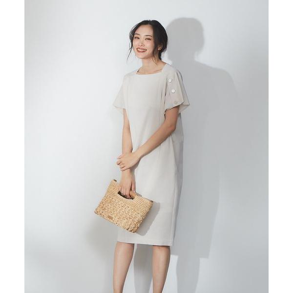 Qualite カリテ 釦スリーブワンピース タカシマヤファッションスクエア 通販 Paypayモール