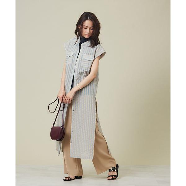 Qualite カリテ Italy シアーストライプシャツワンピース タカシマヤファッションスクエア 通販 Paypayモール