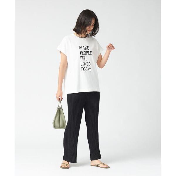 低価日本製 Qualite タカシマヤファッションスクエア 通販 Paypayモール カリテ Message Printtシャツ 最