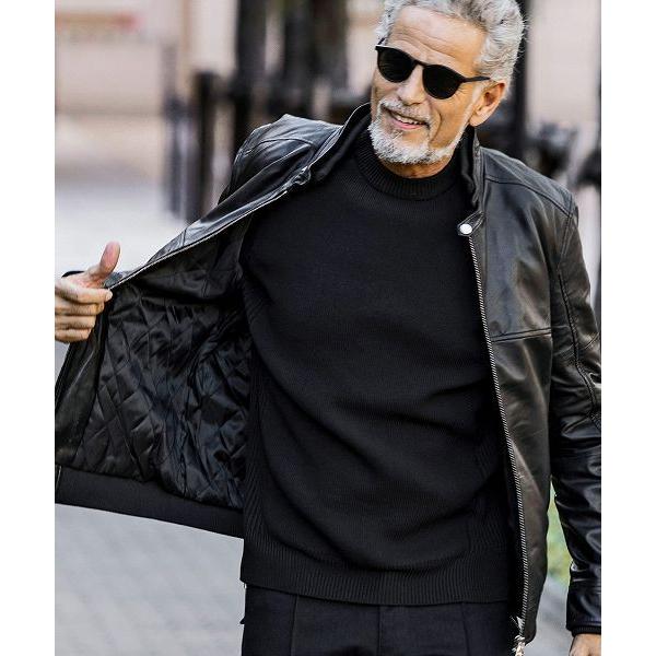 SHIFFON（シフォン） シープレザーブルゾン : タカシマヤファッション