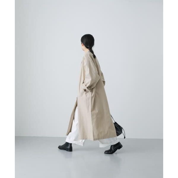 新品タグ付き　かぐれ　コットンシルクショップコート BLACK 新品タグ付きかぐれコットンシルクショップコート BLACK