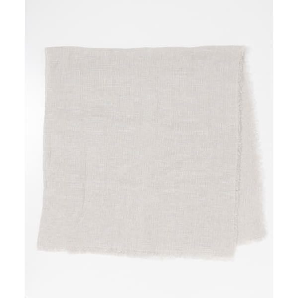 かぐれ / リネンチェックスクエアストール : タカシマヤ