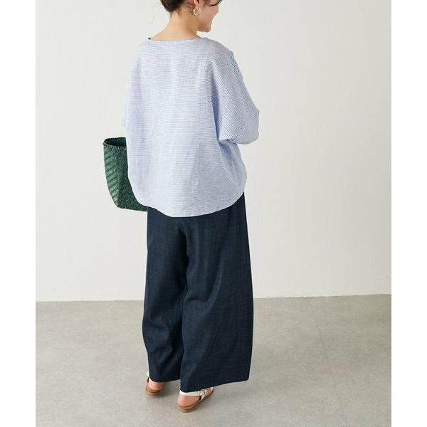 定価19800円　ビアズリー　ウエストリブテンセルデニムパンツ　新品　サイズ2 BEARDSLEY（ビアズリー）の「ウエストリブテンセルデニムパンツ