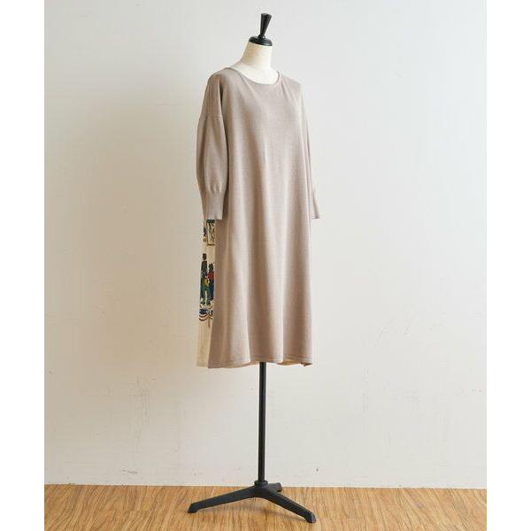 トップス Beardsley タカシマヤファッションスクエア 通販 Paypayモール ビアズリー ミュージアムプリントニットワンピース しめます