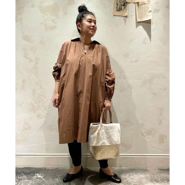 BEARDSLEY / ビアズリー 袖ボリュームスキッパーワンピース ビアズリー