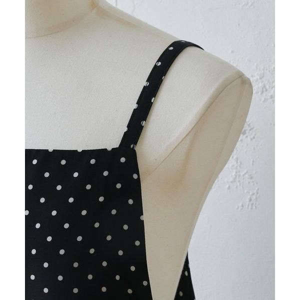 BEARDSLEY / ビアズリー B刺繍ドットサロペットワンピース 