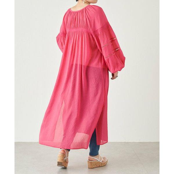 BEARDSLEY 袖レースシャツワンピース BEARDSLEY｜《2サイズ展開》袖レースシャツワンピース | Rakuten