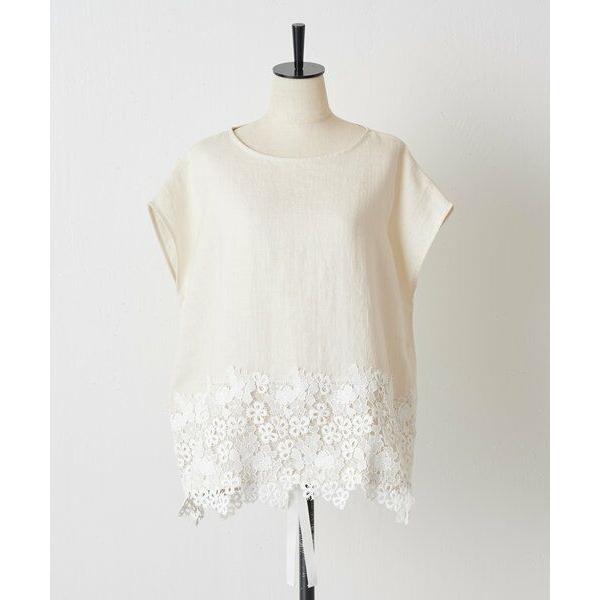 BEARDSLEY / ビアズリー 《WEB限定》裾レースブラウス BEARDSLEY / ビアズリー 《WEB限定》裾レースブラウス