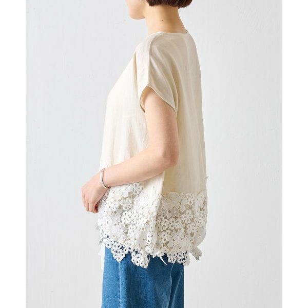 BEARDSLEY / ビアズリー 《WEB限定》裾レースブラウス BEARDSLEY / ビアズリー 《WEB限定》裾レースブラウス