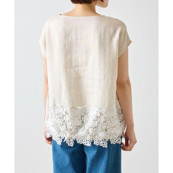 BEARDSLEY / ビアズリー 《WEB限定》裾レースブラウス BEARDSLEY / ビアズリー 《WEB限定》裾レースブラウス