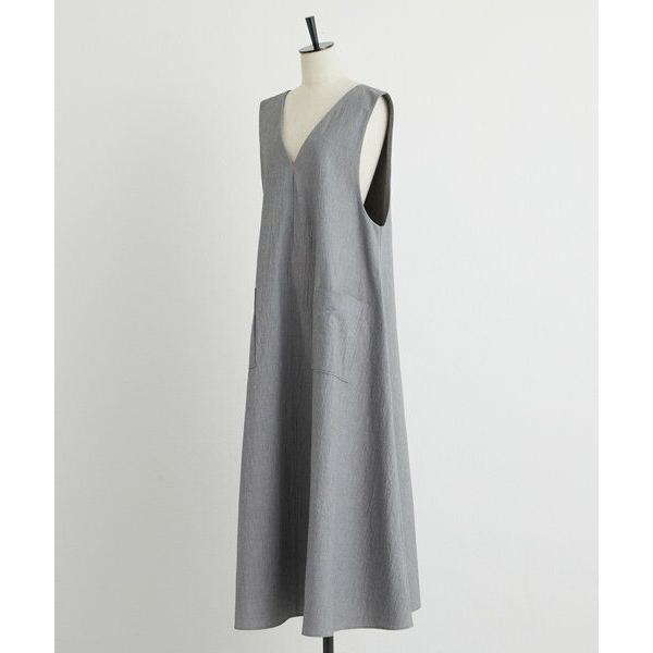 【美品】BEARDSLEY ビアズリー カラーネップジャンパースカート　０サイズ BEARDSLEY（ビアズリー）の「カラーネップジャンパースカート