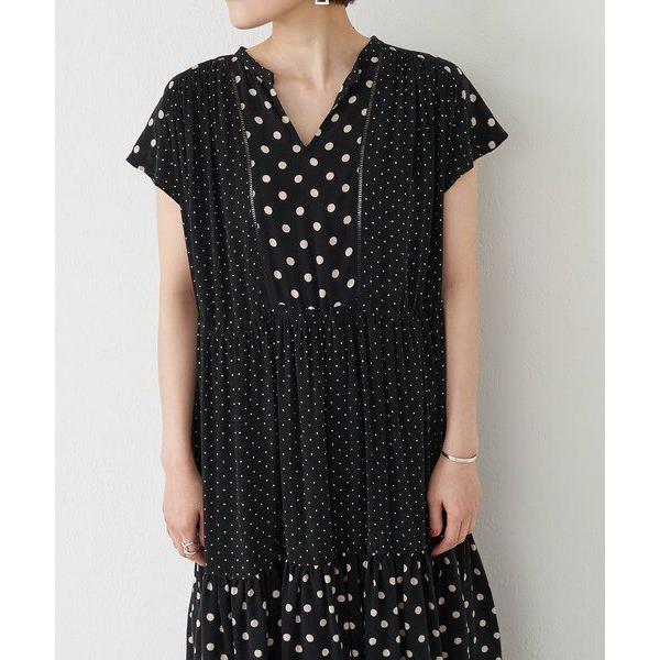 37 割引円高還元 Beardsley ビアズリー ドットコンビワンピース ワンピース チュニック レディースファッション ファッション Europeancubicles Com
