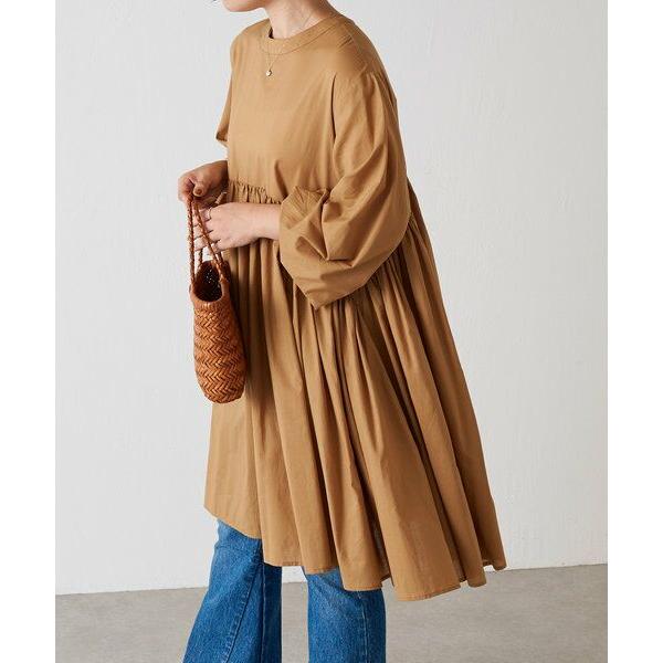 n*o様 【美品】ビアズリー　リネン ギャザーチュニック Amazon | [BEARDSLEY] [ビアズリー] リネンギャザーチュニック