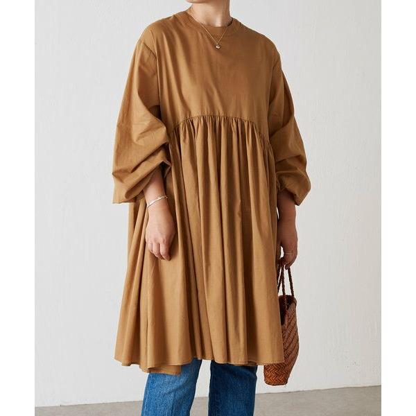 美品 BEARDSLEY ビアズリー 先染めギャザーチュニックブラウス BEARDSLEY（ビアズリー）の「《ビアズリー》先染めギャザー