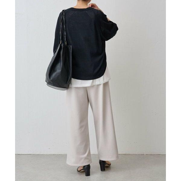 BEARDSLEY / ビアズリー ムーンライクウエストリブパンツ BEARDSLEY / ビアズリー ムーンライクウエストリブパンツ