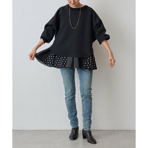 【美品】　BEARDSLEY(ビアズリー) ドットヘムフレアチュニック BEARDSLEY / ビアズリー ドットヘムフレアチュニック