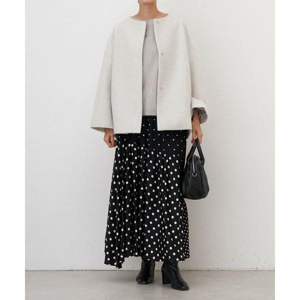 に*あ様 BEARDSLEY 後ろぷっくりウールショートコート BEARDSLEY / ビアズリー 後ろぷっくりウールショートコート
